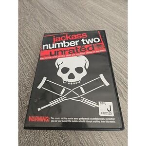 JACKASS NUMBER TWO UNRATED DVD MOVIE A1829